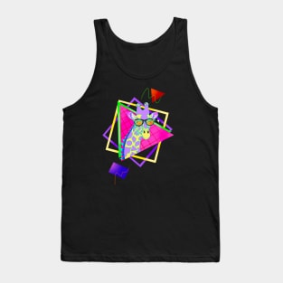 80’s Neon Giraffe Tank Top